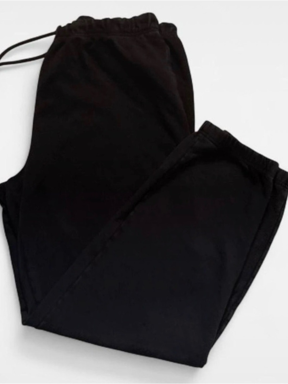 Aeropostale Black Drawstring Jogger Pants